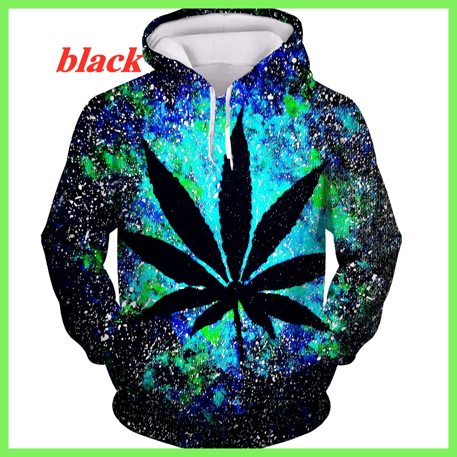 Fashion Popular Tobacco Weeds 3D Hoodies Harajuku Print Hooded Sweatshirt Hipster Casual Pullovers Oversized