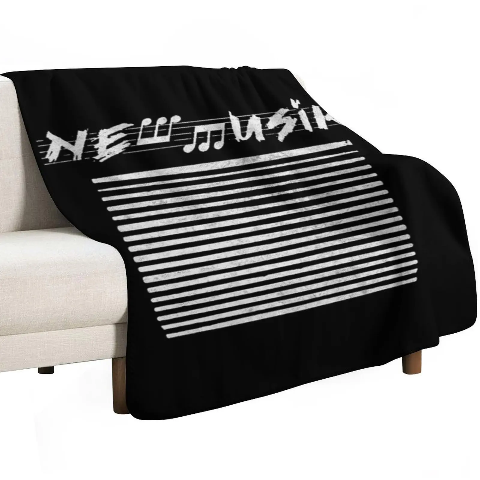 New Musik T-ShirtNew Musik Throw Blanket Beautifuls Large for winter Loose Weighted Tourist Blankets