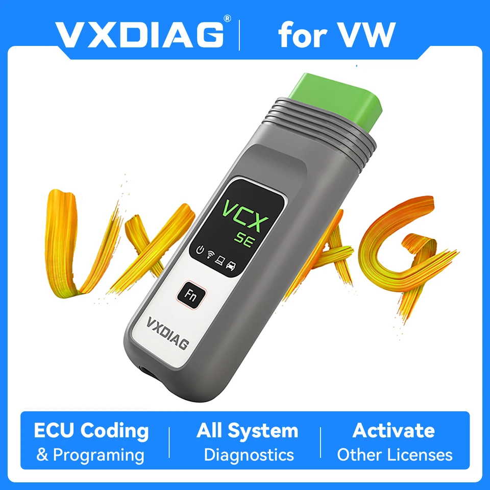 VXDIAG VCX SE for VW Audi Skoda OBD2 Scanner