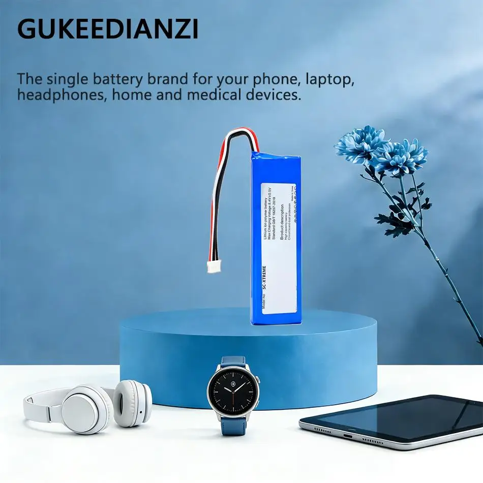 

Xtreme2 5200Mah Bluetooth Speaker Battery Stable For Jbl Xtreme 2 Sun-Inte-103 2INR19 66-2 ID1019 High Performance