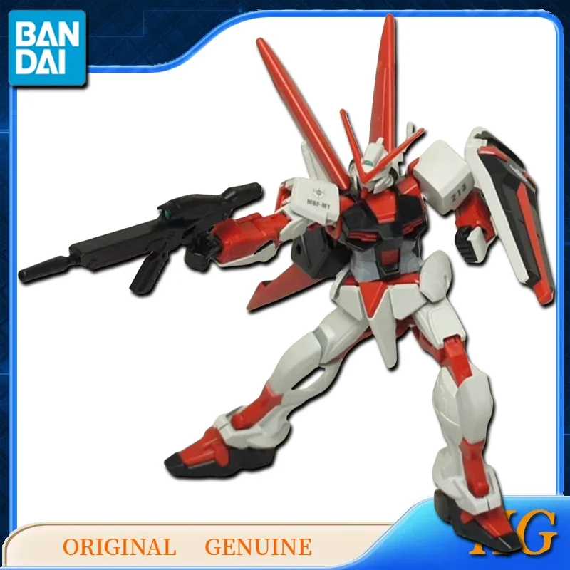 Bandai-figuras de acción de Anime para niños y niñas, juguetes originales de HG GUNDAM M1 ASTRAY MBF-M1, adornos de modelos coleccionables