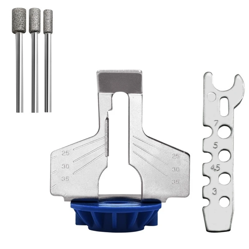   Daily Tooth Sharpening Guide Set for Home Yard Maintenance Use