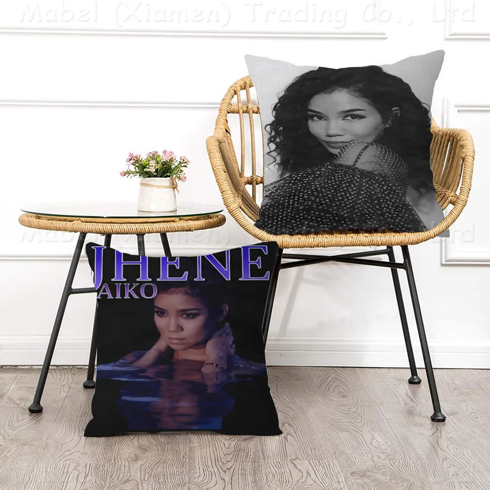 

Singer Jhene Aiko Stitch Lucky Dragon Pillow Cover Sofa Cushion Cover Home Room Decoration Children Gift