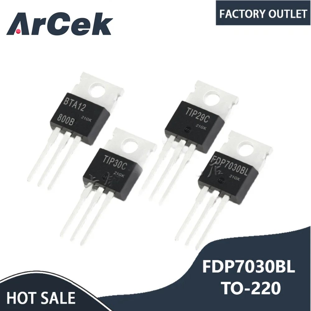 1pcs/lot FDP7030BL FDP7030L FDP7030 7030 TO-220 In Stock