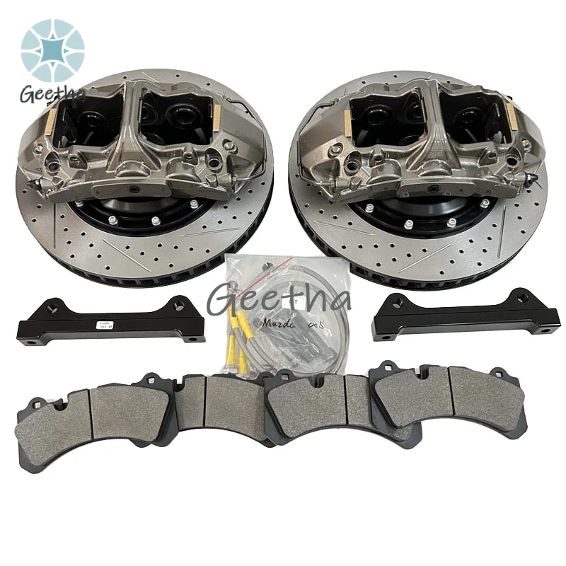 

For High-Performance 6-Pot Calipers New Rear and Front Brake Pads for VW Mazda Lincoln Toyota Mini Lexus Land Cruiser Cooper Mod
