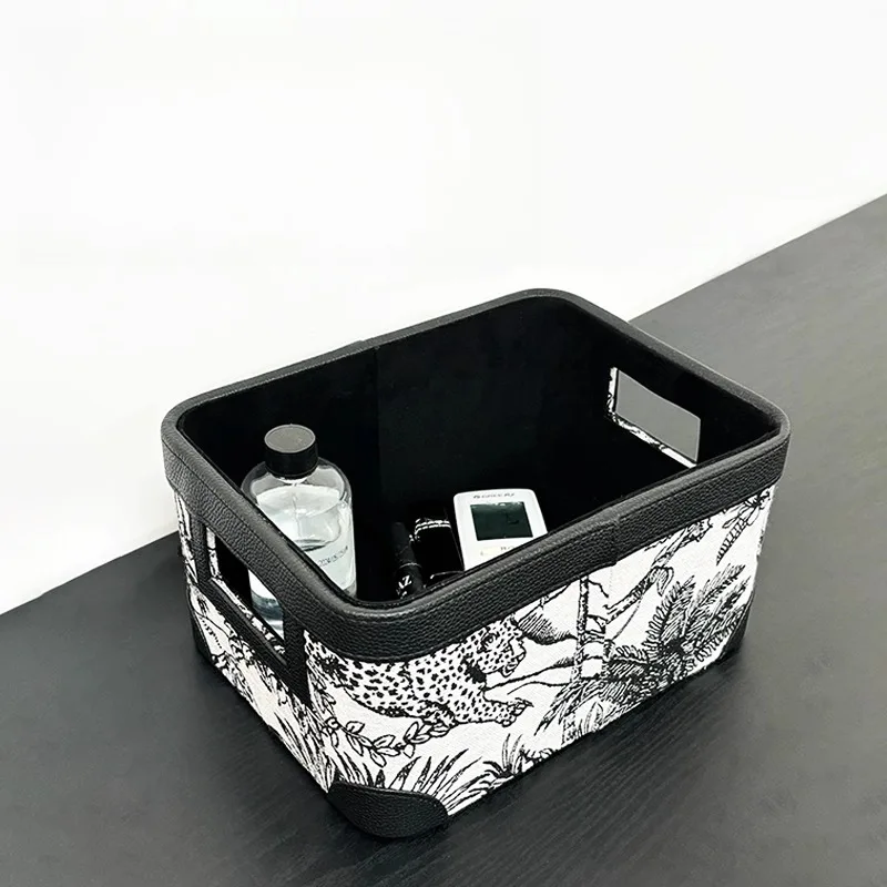 

Household Multifunctional Storage Boxes Desktop Snack Storage Basket Car Trunk Organizador De Maquillaje Коробка Для Хранения