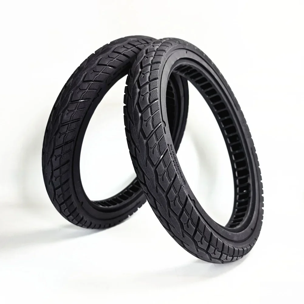 Tubeless Solid Tire Replacement For Eectric Scooter 16x2.125 Solid Tire Black Color Non Puncture Solid Shock-absorption Tyre