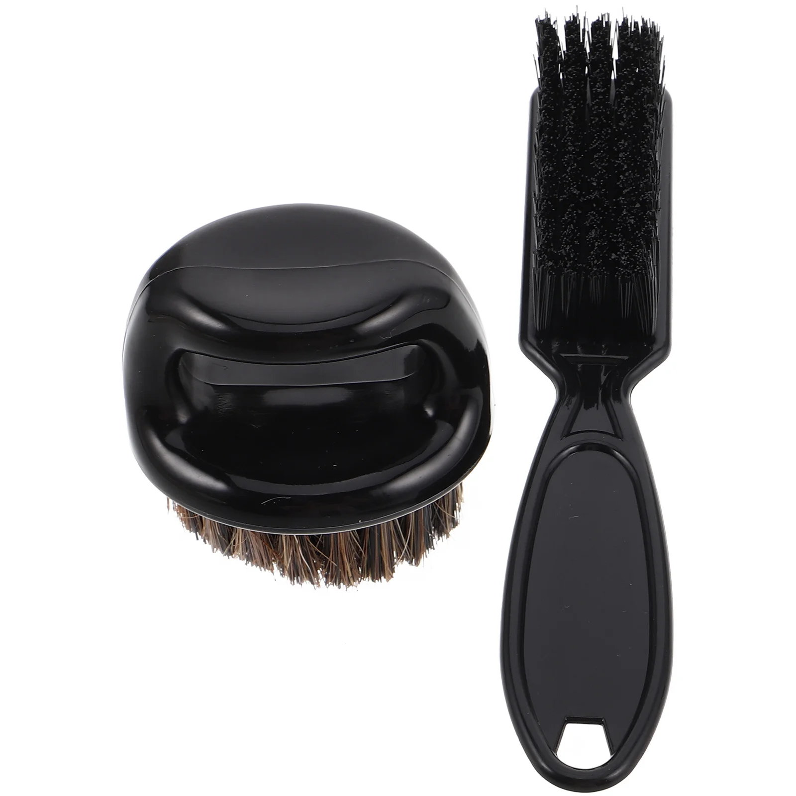 

1 set 1 Set Neck Duster Brush Set For Men Pomade Bristle Ring Brush Scalp Scratcher Beard Barber Kit Detangling Grooming Tools