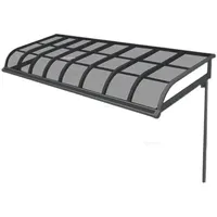 Home Courtyard Tent Eaves Rain Protection Aluminum Alloy Gazebos Villa Awning Rainproof Sunscreen Pergola Balcony Outdoor Canopy