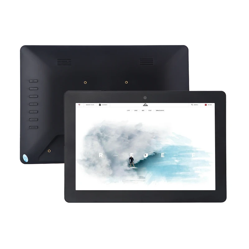 Tablette PC industrielle Android 11, panneau unique de 12 pouces avec écran tactile de port RJ45, YC-1209
