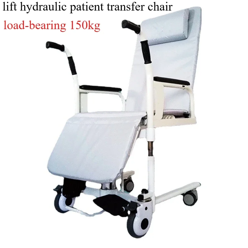 

Lift hydraulic patient transfer device paralyzed elderly disabled multi-functional household toilet cart