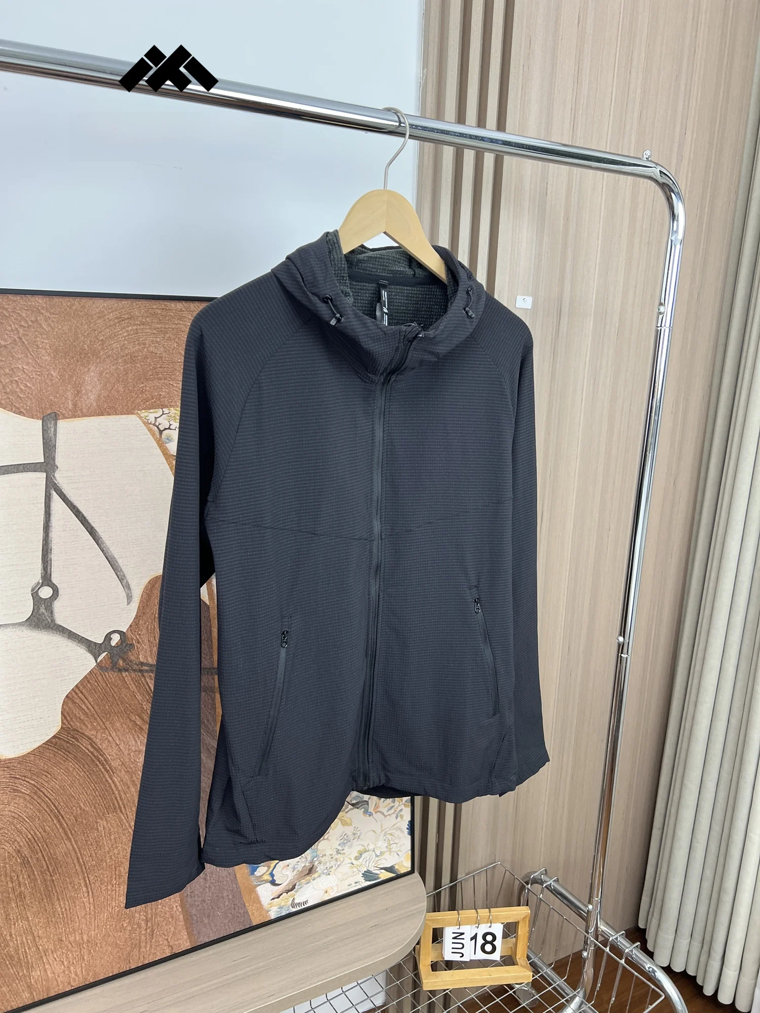 

Уличное мужское пальто Fce Jaet, дышащее мягкое ветрозащитное пальто с капюшоном, повседневное длинное пальто с застежкой-молнией, походное пальто