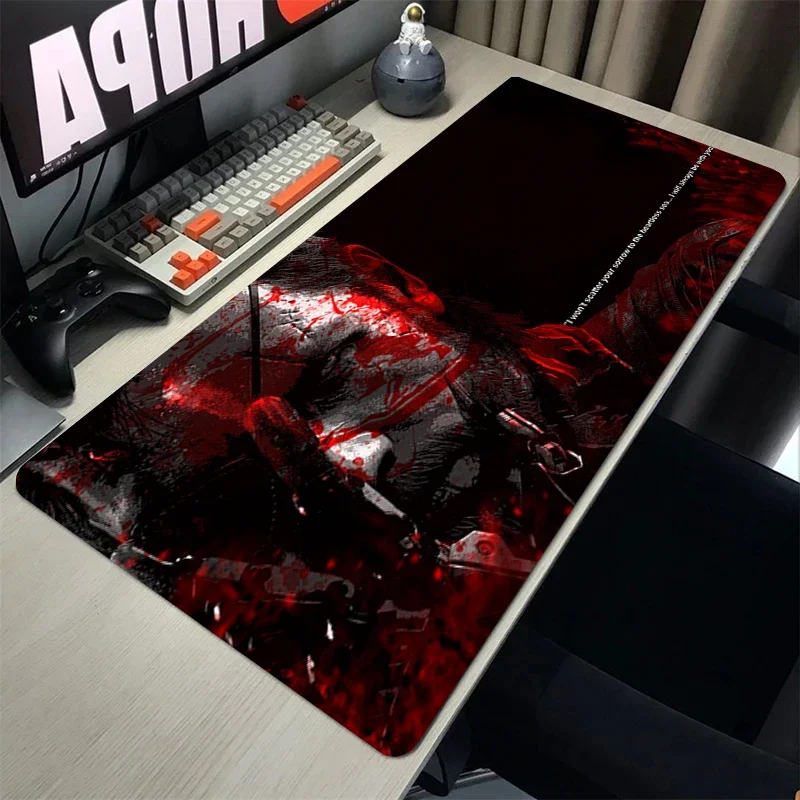 Desktops Metal Gear Solid Cute Mousepads Mouse Pad Anime Gaming Keyboard Gamer Desk Accessories Deskmat Office Carpet Table Mat image 5