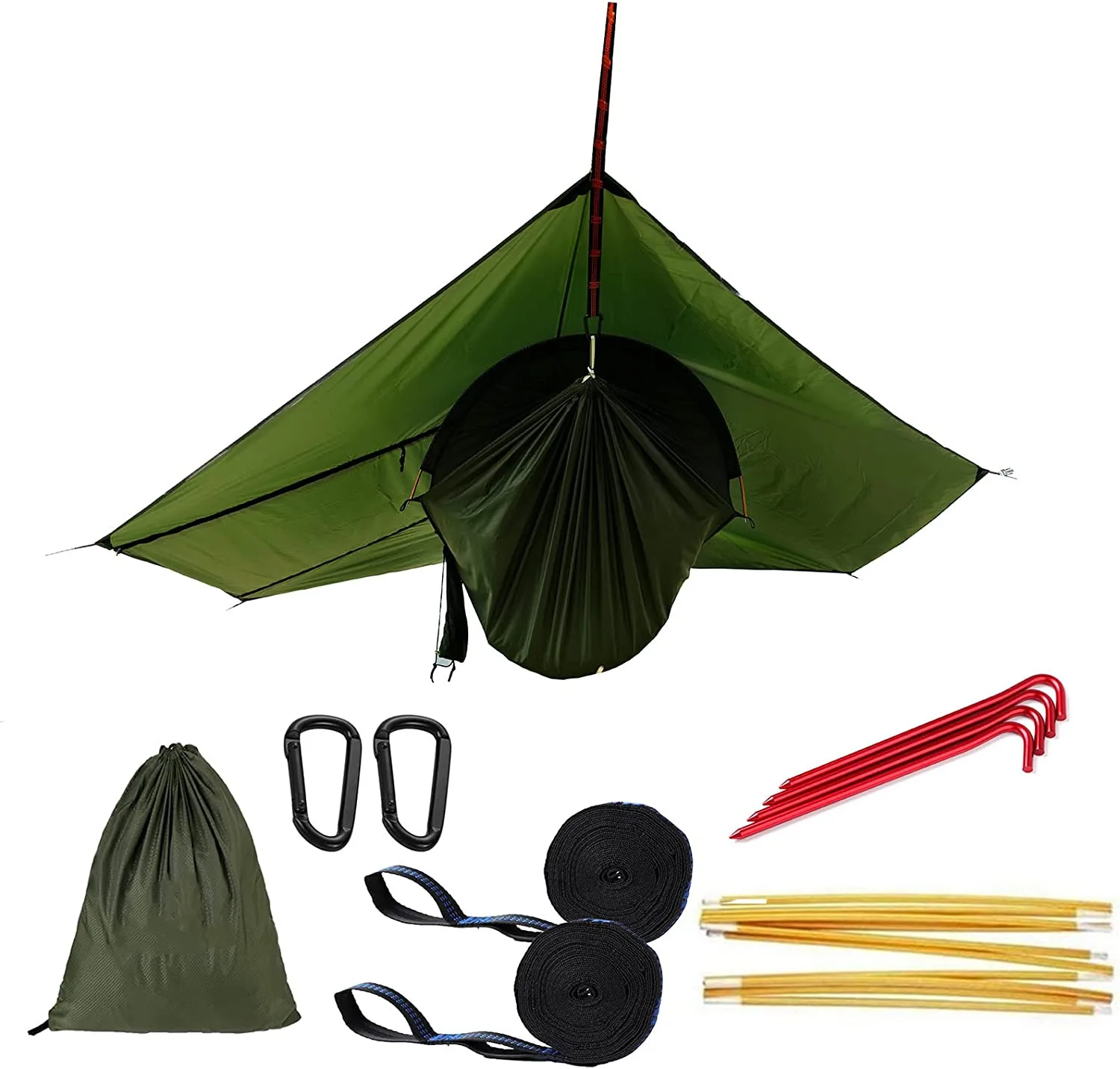 

Hanging High Hammocks Hammock 11 Foot Camping Backpacking Hiking Hammock