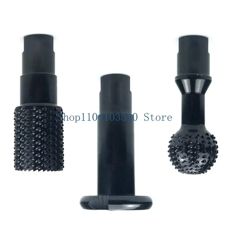 02DC Professional Woodworking Carving Tools Efficient Rotary Burr Rasp Set of 3pcs