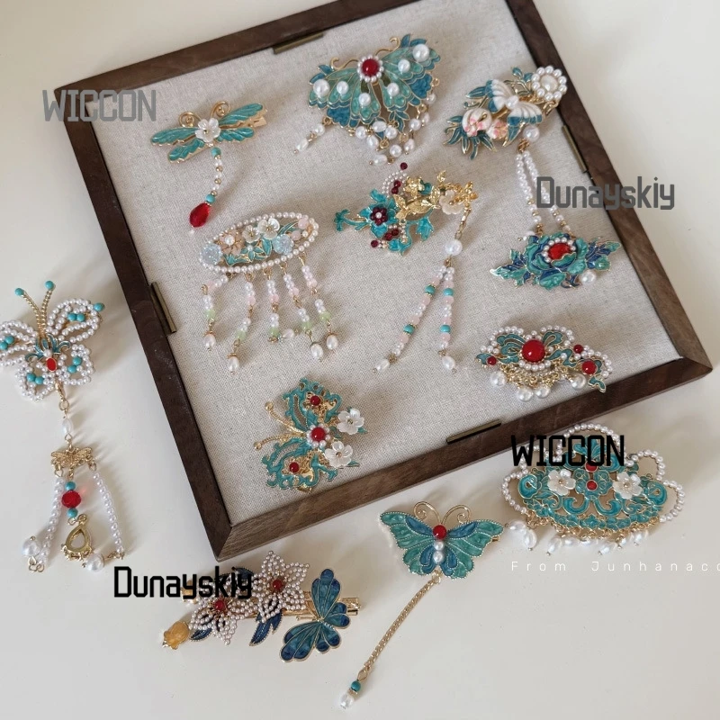 أزياء الهالوين الصينية على شكل فراشة للنساء والفتيات أزياء تنكرية أنيقة عالية الجودة للحفلات القديمة مرحلة هانفو اليومية