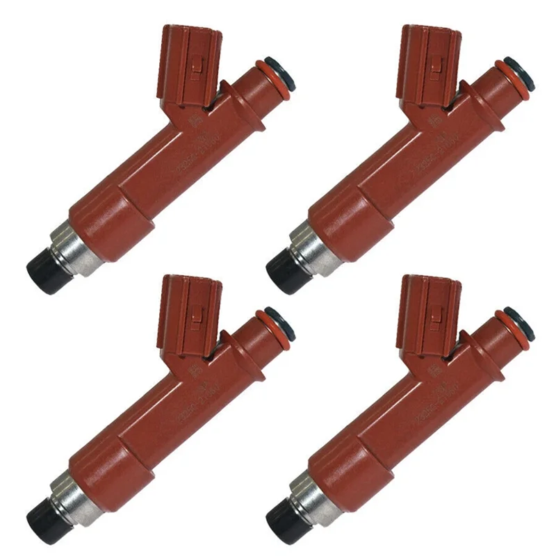 

For Toyota Yaris NCP90 NCP92 2NZFE 1.3L L4 Fuel Injector Nozzle Injection 4PCS Car 23250-21060 23209-21060