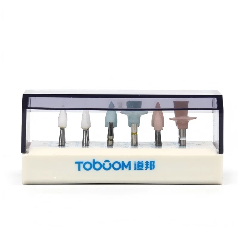 

TOBOOM Composite Resin Polishing Kit RA Shank Dental Intraoral Polisher for Filling Finishing Low Speed Handpiece Tool Set