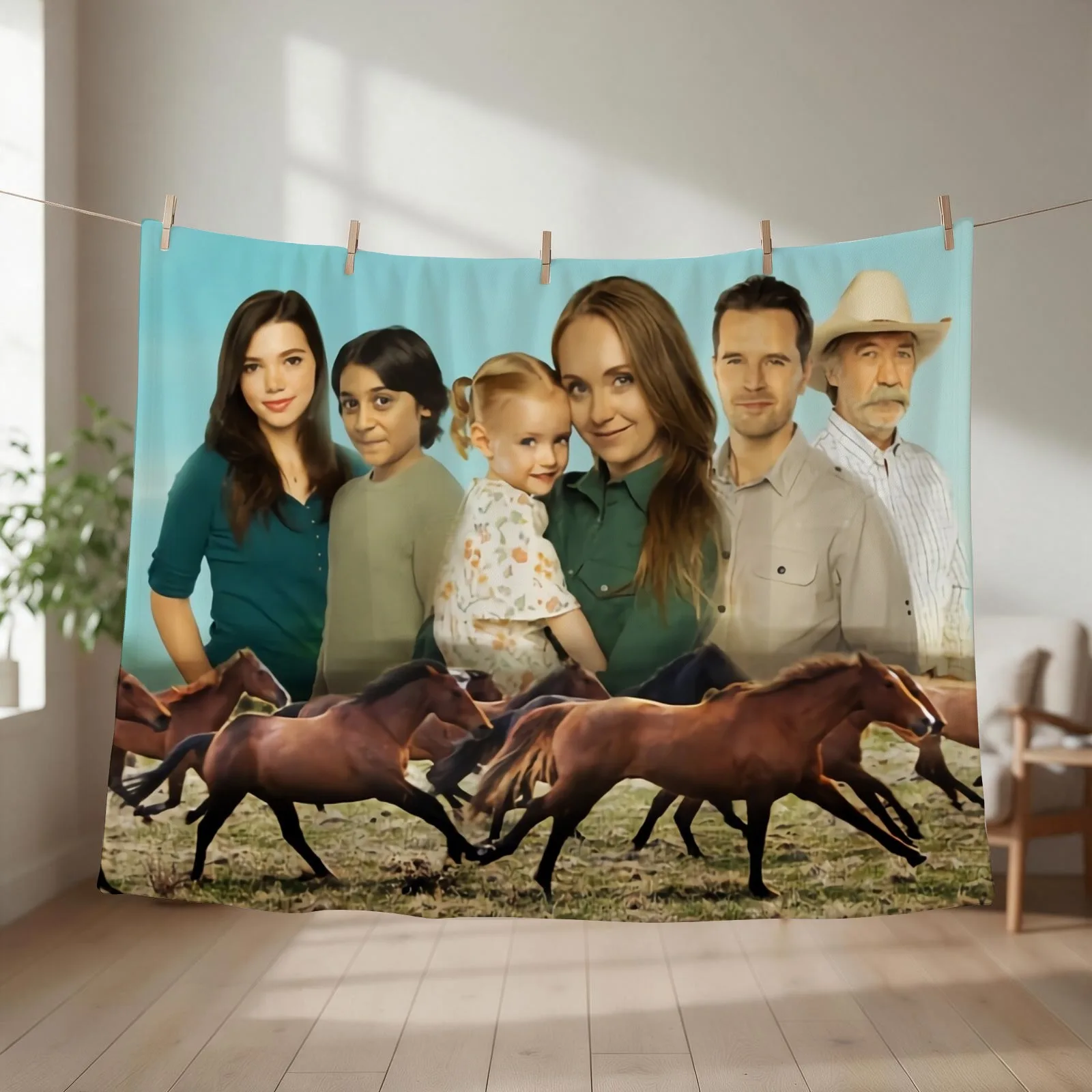 Season13 Throw Blanket couch cozy soft plush fuzzy picnic outdoor blanket