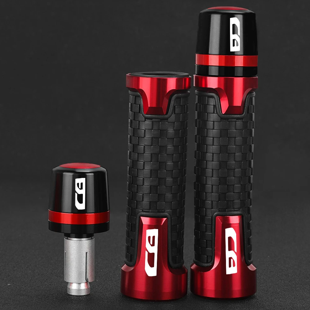 For Honda CB 400 500 750 1300 CB400 CB500 CB750 CB1300 CB500F Motorcycle 22mm Handlebar Grips Handle grip Ends Plug Slider Caps