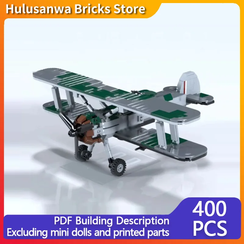 

WW2 Military Fighter Jets Model MOC Building Bricks War Equipment Modular Technology Gifts Holiday Assemble Children Toys Suit