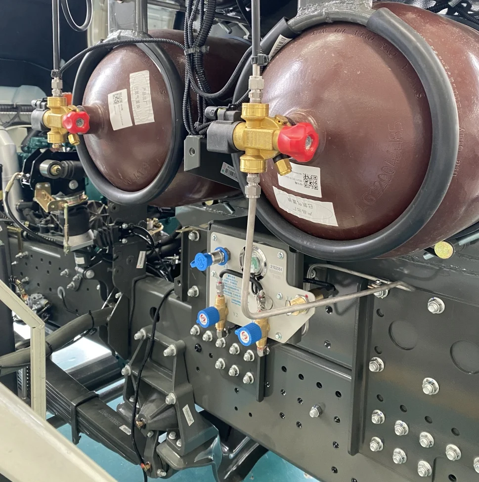 Type II Steel Cylinder Fiberglass CNG for Vehicle Reusable Gas Transportation