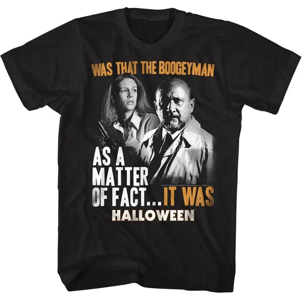 Halloween It Was Movie T Shirt