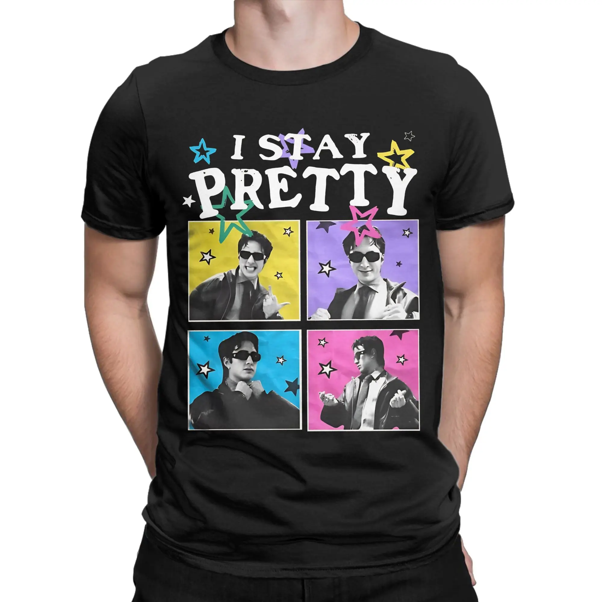 I Was Born Pretty I Been Pretty Hudson Williams Heated Rivalry Men's T Shirt Amazing Tee Shirt Crewneck T-Shirts Cotton Clothing