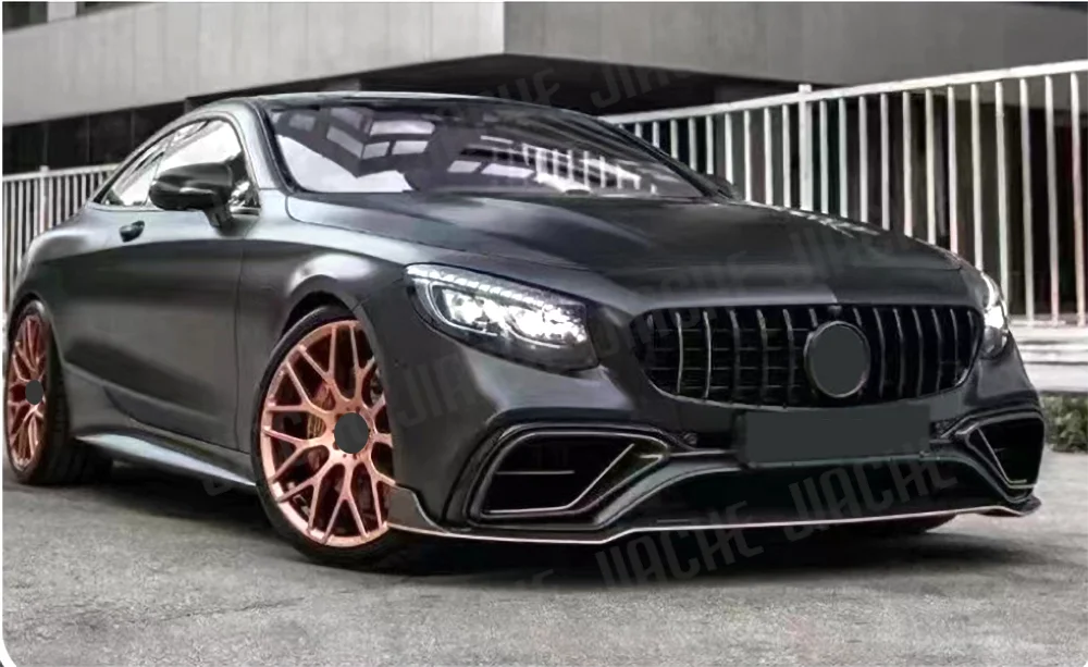 

Спойлер переднего бампера VACOMUL из карбона для Mercedes-Benz S-класса W217 C217 S63 S65 AMG Coupe 2014-2019, FRP