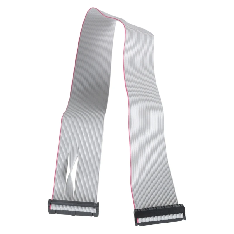 34Pin Floppy Ribbon Cable Simulation Soft Wire 55cm Length for Computer Dropship