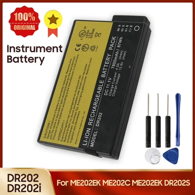 Battery DR202i DR202 For Samsung Exploration Instruments Getac V100 V200 S400 HK1322 Medical Equipment Replacement Batteries