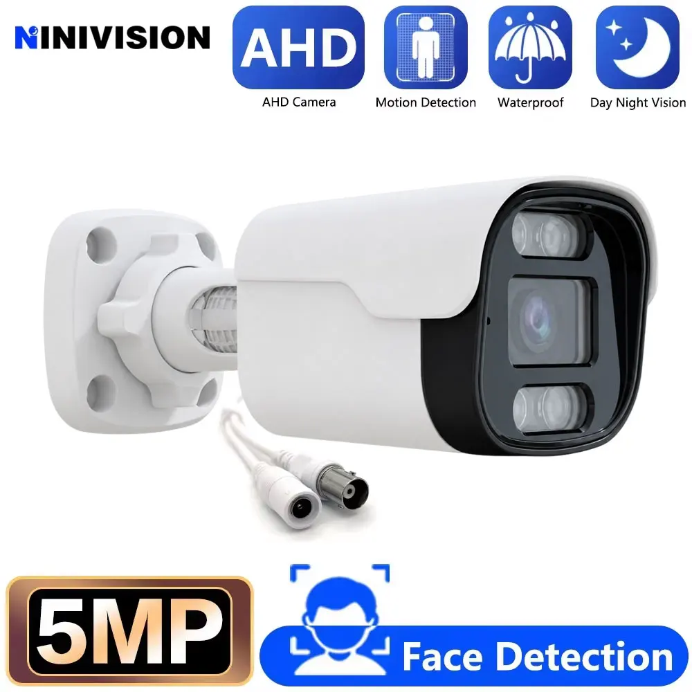5MP Wired CCTV Analoge Sicherheit Kamera Außerhalb Straße Wasserdichte AHD Dome Video Überwachung Kamera BNC XMEYE 4K 5MP AHD DVR Ansicht