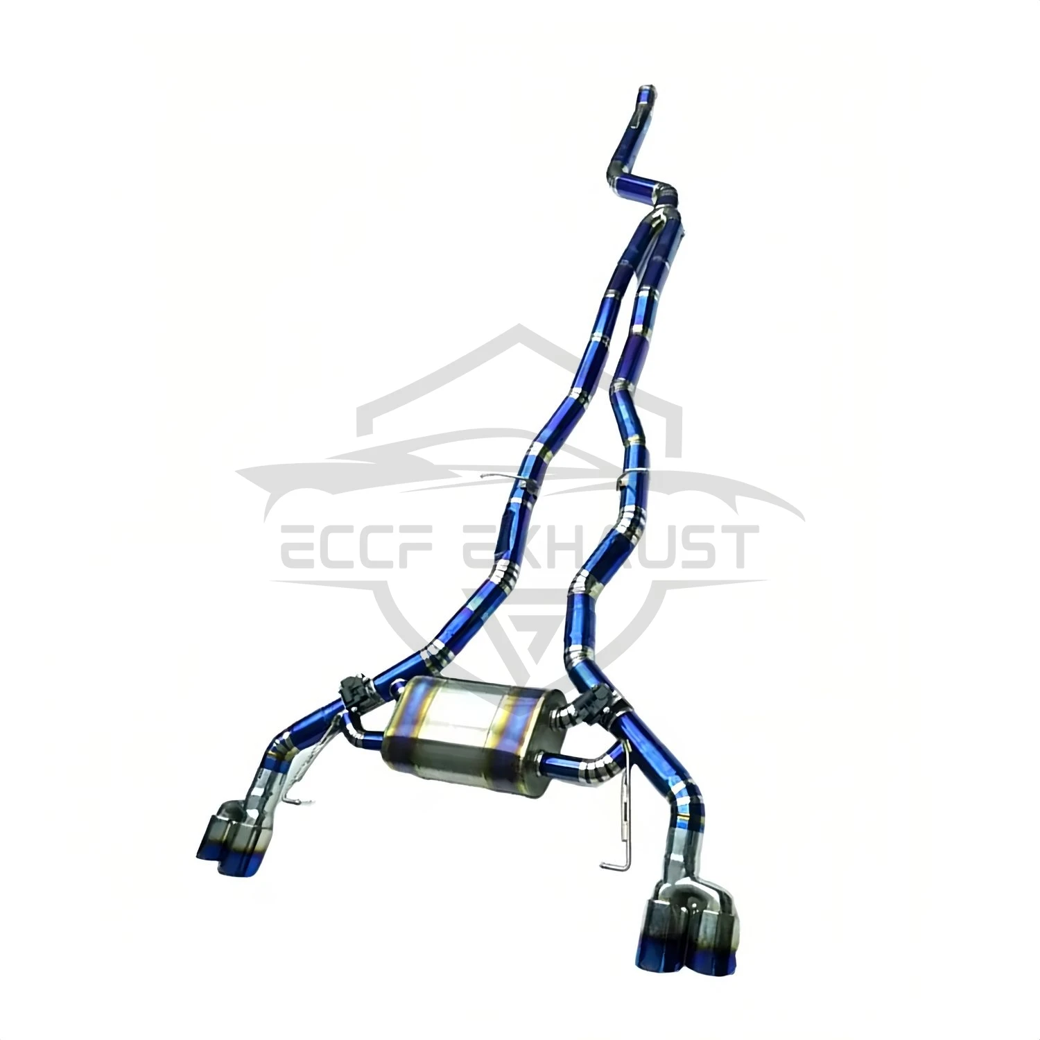 

Supercar Sound Valved Titanium Catback Exhaust ECCF for BMW X3 X4 G01 G02 M40i B58 3.0T Track-Inspired No Drone