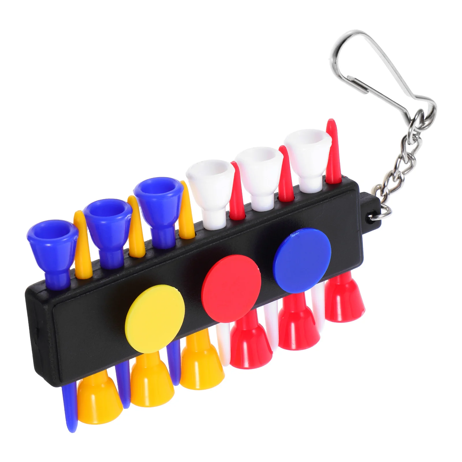 

Ball Nail Stand 1PC Golf Tee Holder Storage Covers Balls Tees Bracket Plastic Cartoon Compact Portable Sturdy Material