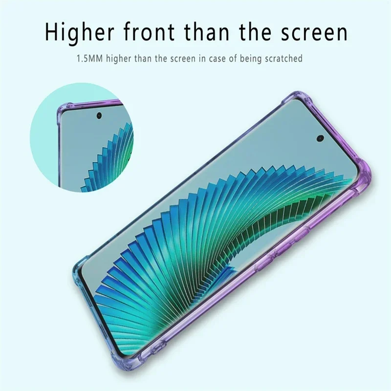 وسادة هوائية متدرجة مقاومة للصدمات حافظة من البولي يوريثان لهاتف Honor Magic 7 6 Lite Magic 5 4 Pro X9c X9b X9a X9 5G غطاء حماية Fundas Coque Capa