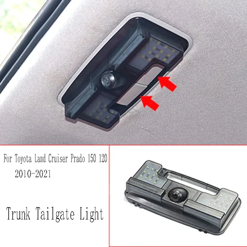 

X-T Car Reading Lights Assembly Trunk Tailgate Light Indoor Reading Light For Toyota Land Cruiser Prado 150 120 2010-2021