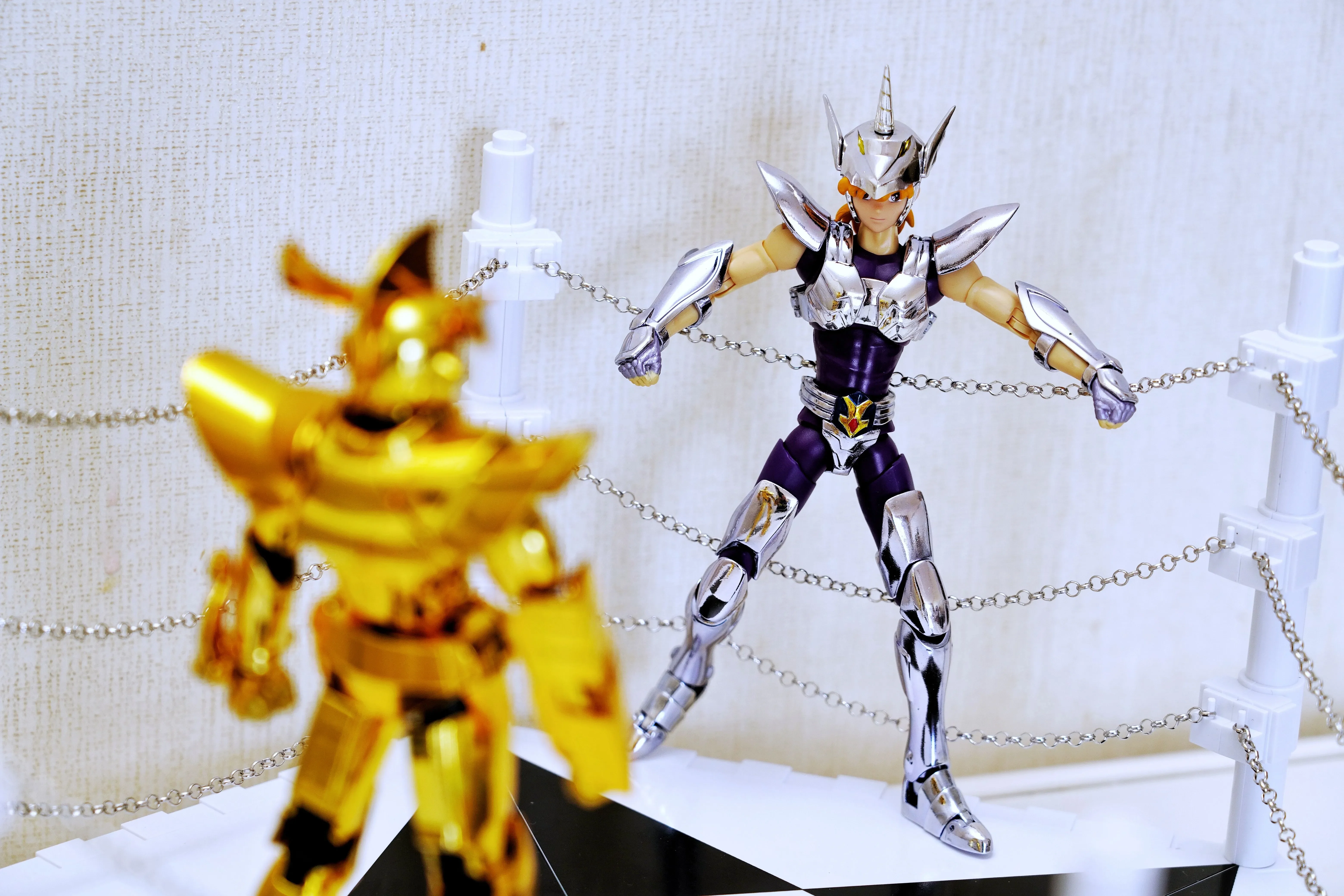 Jacksdo Accessory Kit Model Saint Seiya Myth Cloth GALAXY WAR Combat Ring Arena Scene Action Figures toy