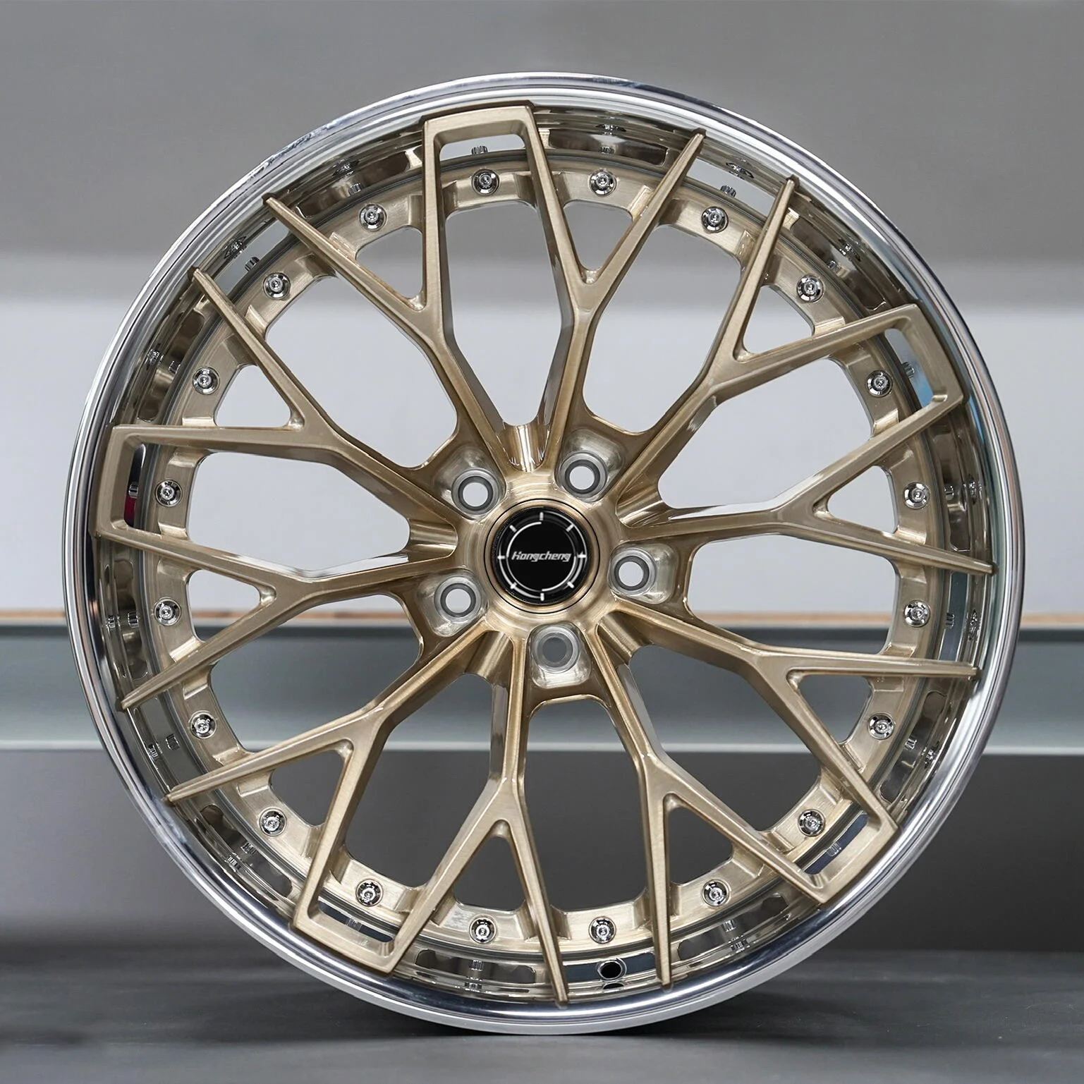 New style 2-Piece 3-Piece 18 19 20 21 22 Inch Forged Wheels 5x120 5x112 5x114.3 For Mercedes For BMW For Audi For Maserati