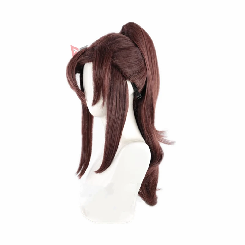 

New Anime Brown Kino Makoto Sailor Jupiter Cosplay Wig Costume Accessories Brown Wig For Girl Women Party Game Set