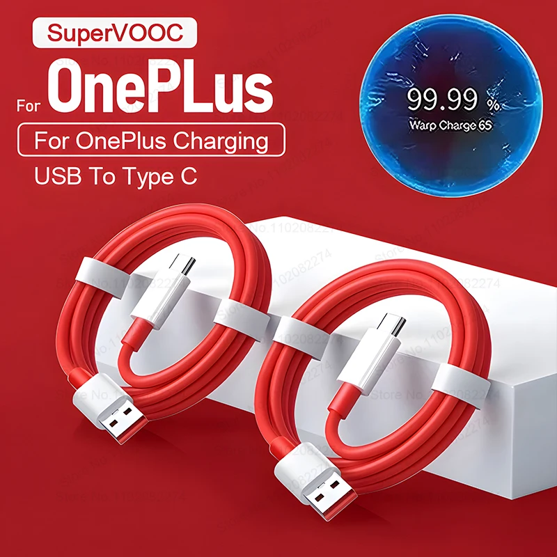 USB Typ C Kabel Supervooc Schnelle Lade Für Oneplus 13 12 11 10 Pro 9 8 Telefon Datenkabel USB zu Typ-C Kabel Ladegerät Zubehör