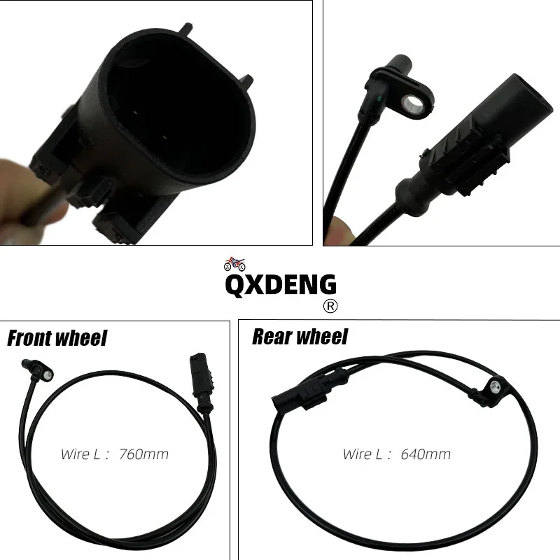 1Pcs Motorcycle ABS Speed Sensor For Kymco Xciting 250 S250 / Downtown 250 300CT 400 Front Rear Wheel ABS Sensor Replacement