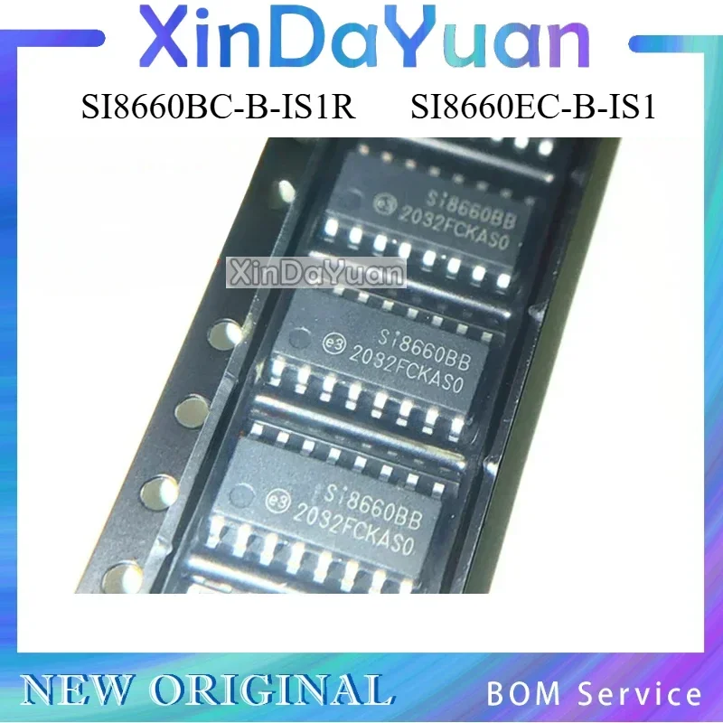 

5 pcs SI8660BC-B-IS1R 8660EC-B-IS1 8660BA 8660BB-B-IS1R SOP-16
