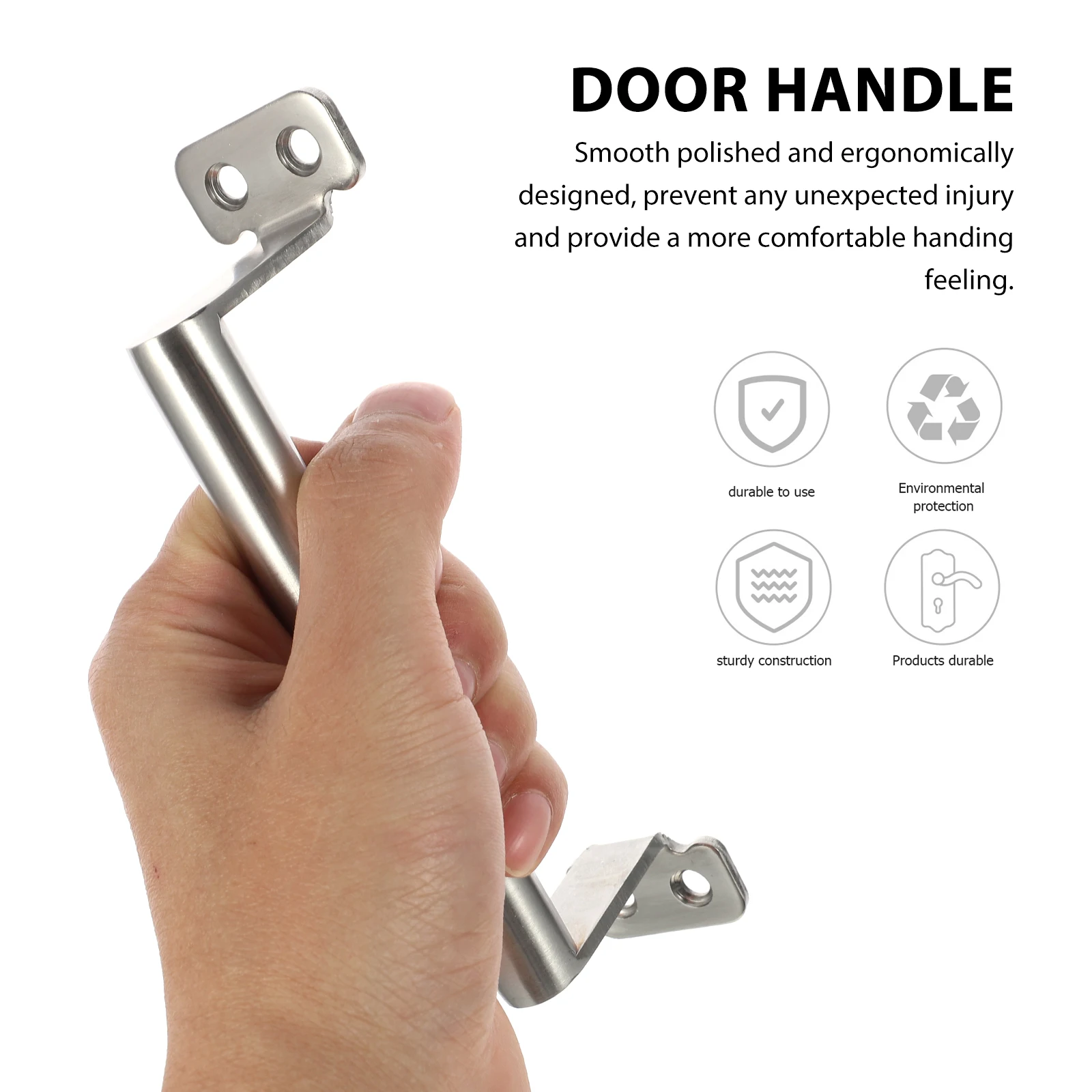 

Ergonomic Stainless Steel Cabinet Handles Round Pull Wardrobe Drawer Handles for Kitchen Cupboard Furniture Hardware