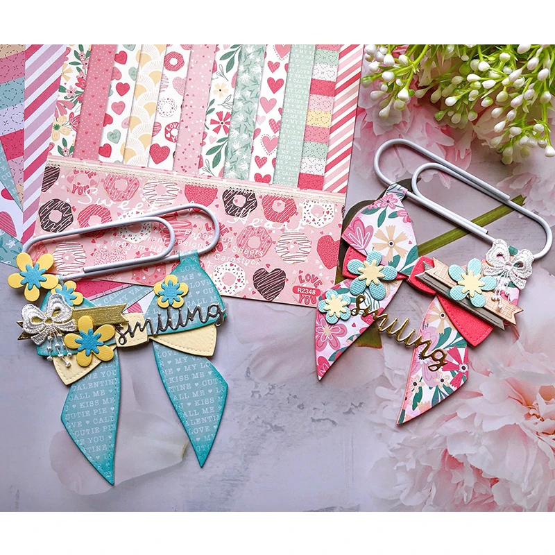 Panalisacraft Sweet Cute Bow Knot Metal Cutting Dies Stencils DIY Scrapbooking album Decorative Embossing DIY Paper Cards