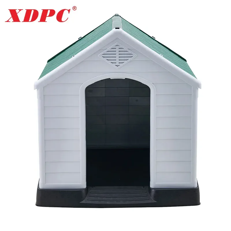 High-Quality PP Insulated Removable Rainproof Ventilate Puppy Shelter Luxury Dog Outdoor House Carrier