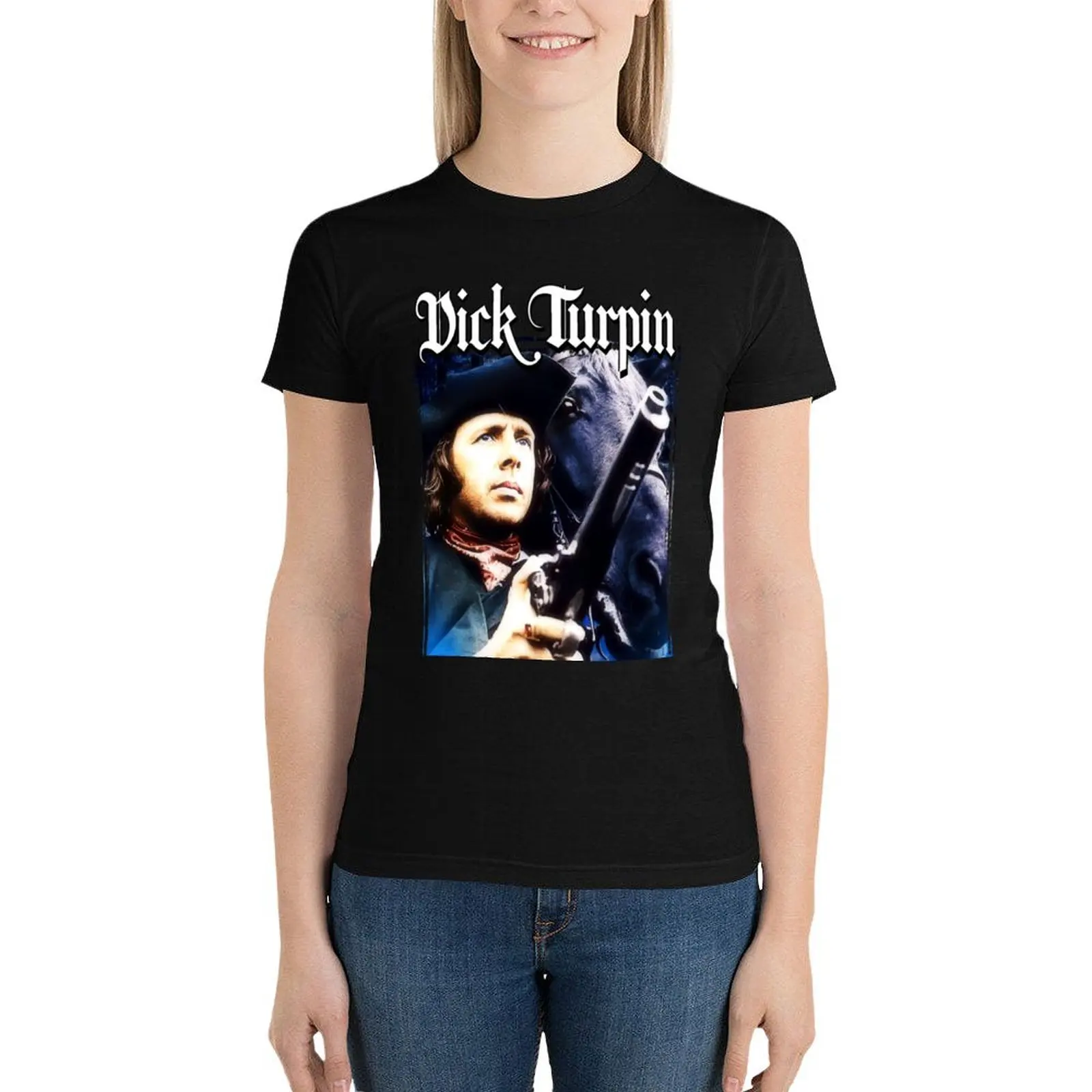 

Dick Turpin Essential T-Shirt tees Female clothing kawaii clothes woman t shirt