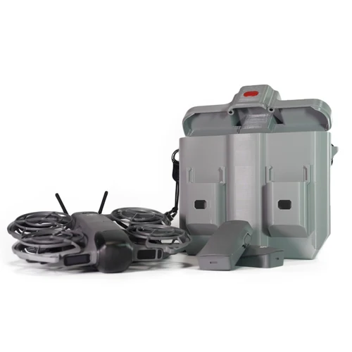 Imagen 2 del producto Estuche rígido a prueba de golpes para DJI Neo 2, caja de almacenamiento impermeable impresa en 3D para drones y accesorios de protección de lanzadera antipresión