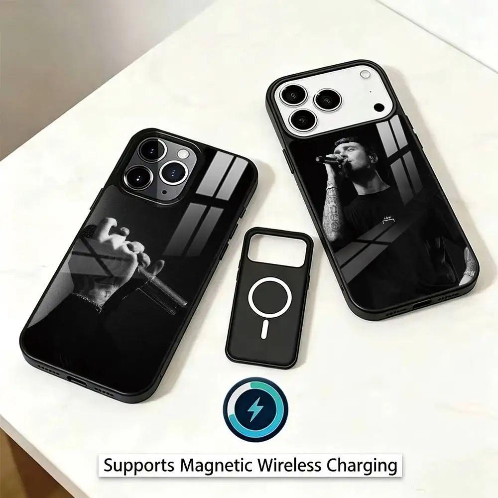 E-Egor Creed Russian RAP gift Phone Case For iPhone17,16,15,14,Plus,Pro Magnetic Supports Magnetic Wireless Charging