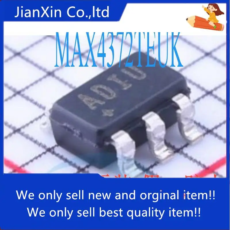 

10pcs 100% orginal new MAX4372TEUK+T Silkscreen ADIU SOT23-5 Sense Amplifier