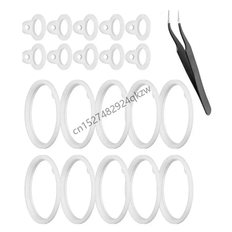 

R9CD Silicone Seal Rings Water Bottle Silicone Rings for Spout Lid in Multiple Sizes